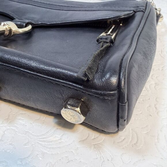 Rebecca Minkoff Mini MAC Black Leather Crossbody - Picture 6 of 14